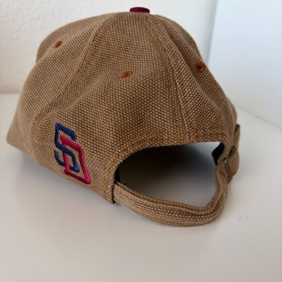 Vintage San Diego Padres Cap Swinging Friar Mascot American Needle Made USA - Picture 3 of 6